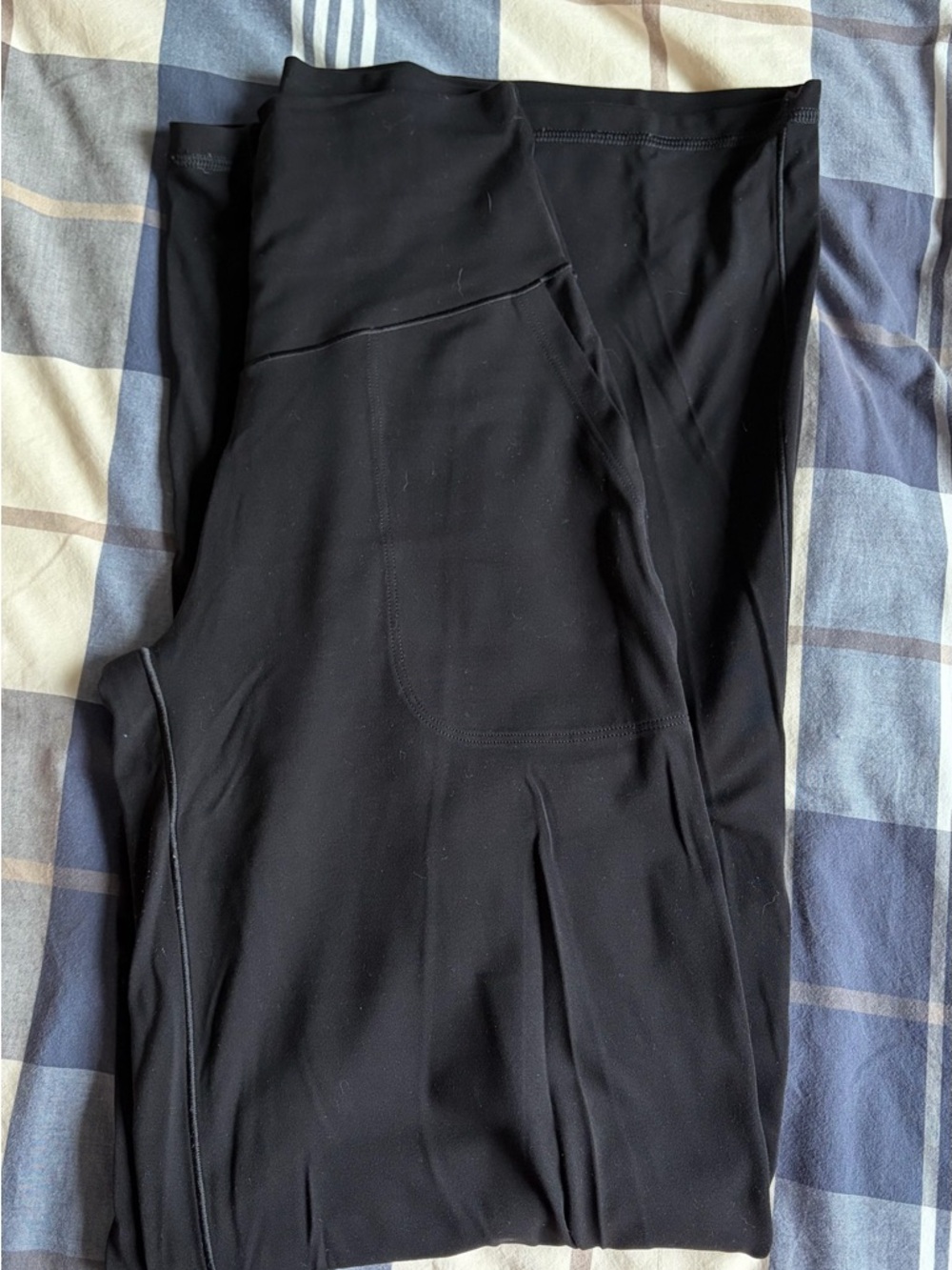 aerie Black Straight-Leg Pants